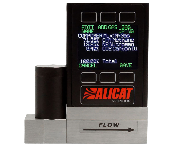 ALICAT 低压损气体质量流量控制器 21W系列